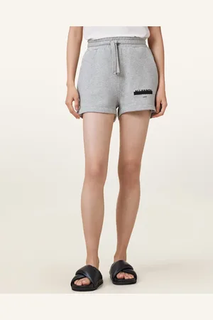AllSaints – Sorri – Sweat-Shorts in meliertem