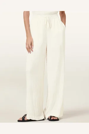 AllSaints – Caramin – Hose in Gardenia-Cremeweiß