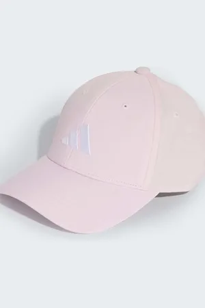 adidas – New – Baseballkappe in klarem / Weiß mit Logo-Stickerei