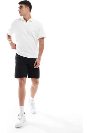 Only & Sons – Edge – Gerade geschnittene Jeansshorts in verwaschenem