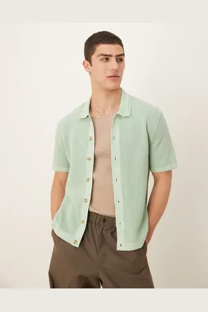Abercrombie & Fitch – Hemd aus Häkelstrick in