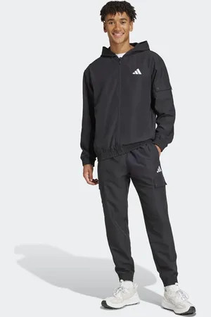 adidas – Sportswear – Gewebter Cargo-Trainingsanzug in