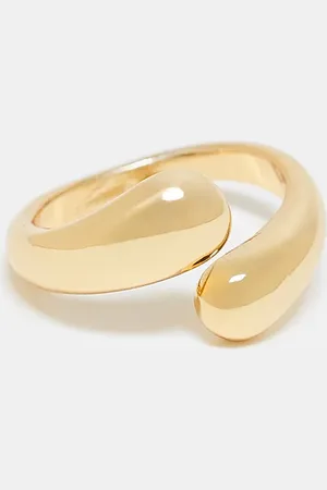 ASOS – 14K vergoldeter, klobiger Ring mit Wickel-Design