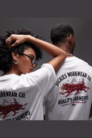 Dickies – Wolf Country – T-Shirt in mit Grafik am Rücken, exklusiv bei ASOS