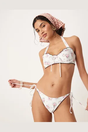 For Love & Lemons – Cordelia – Bikinihose in mit Blumenmuster, Kombiteil