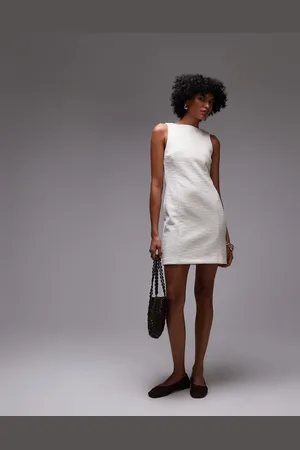 MANGO – Elegantes Mini-Etuikleid in