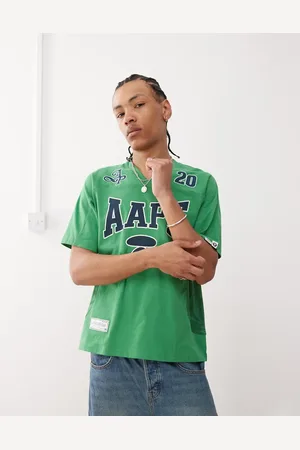 A Bathing Ape AAPE by A BATHING APE – Sport-T-Shirt aus Jersey in mit Logo