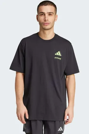 adidas – Gradual – T-Shirt in mit Läufer-Print