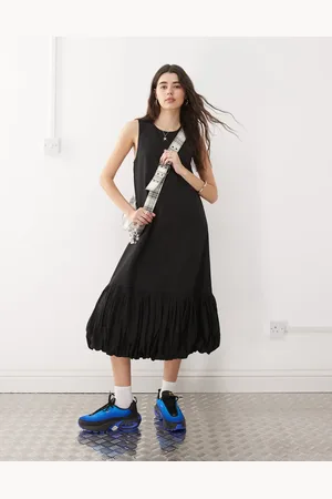 COLLUSION – Maxikleid in mit Ballonsaum