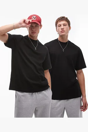 Topman – 2er-Pack Oversize-T-Shirts in