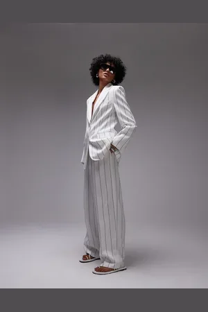 MANGO – Elegante Hose in mit Nadelstreifen, Kombiteil