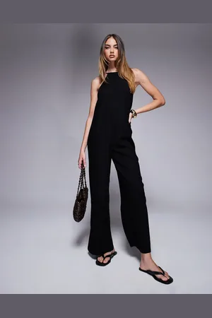 River Island – Jumpsuit aus Leinen in