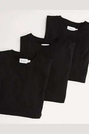 Topman – 3er-Pack T-Shirts in in regulärer Passform