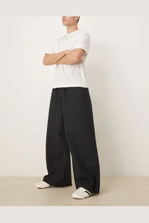 ASOS – Superweite Hose aus Leinen-Mix in