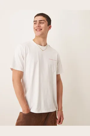 MANGO – Lockeres T-Shirt in mit Rückenprint