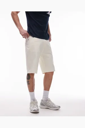 Tommy Hilfiger – Otis – Shorts in Creme mit regulärem Schnitt