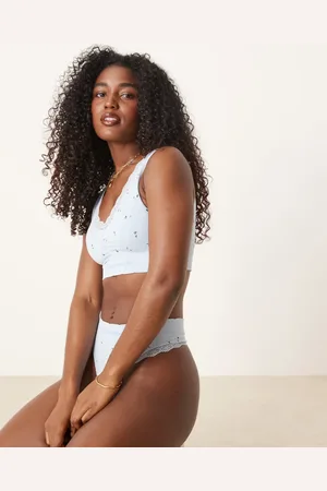 Boux Avenue – Gemustertes Pointelle-Bustier in