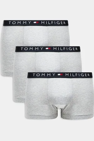 Tommy Hilfiger – Original – 3er-Pack Unterhosen in mit Bund in Marineblau