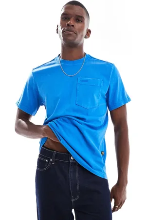 G-Star – T-Shirt in überfärbtem, gewaschenem