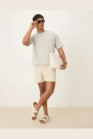 ASOS – Essential – Slim-Fit-Shorts in Beige