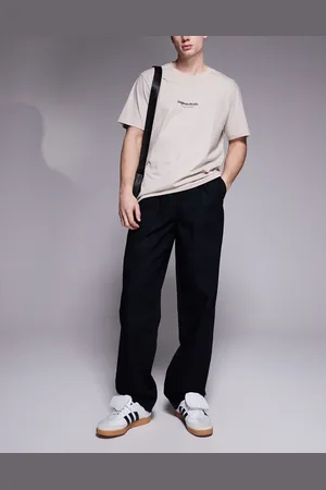ASOS – Weite Leinenmix-Hose in