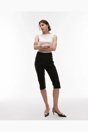 ASOS – Caprihose in mit Ziernaht und Schlitz