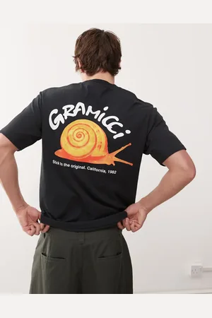 Gramicci – T-Shirt in mit Schnecken-Print