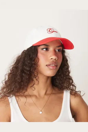 GANT – Baseball-Kappe aus Baumwoll-Twill in und Rot mit Schriftzug-Logo