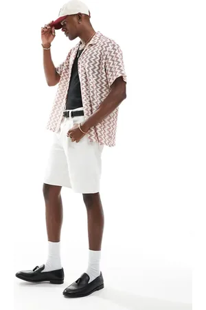 Only & Sons – Edge – Gerade geschnittene Jeansshorts in
