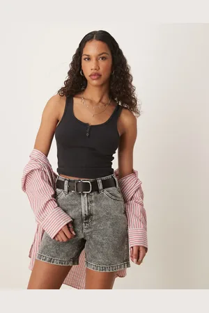 Dickies – Carpenter-Jeansshorts in verwaschenem Hellgrau in regulärer Passform