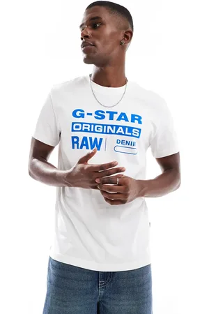 G-Star Originals – T-Shirt in mit Logoprint auf der Vorderseite