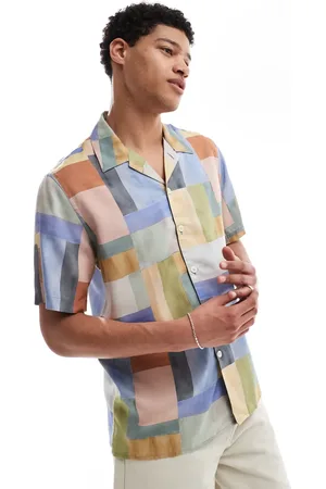 Paul Smith – Lässiges, kurzärmliges Hemd mit buntem Print
