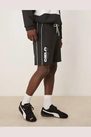 ASOS – Oversize-Shorts aus Scuba-Stoff in mit Print, Kombiteil