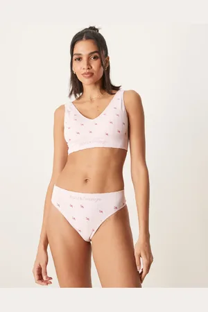 Boux Avenue – Tanga in mit Rosenmuster