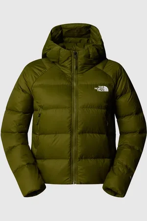 The North Face – Hyalite – Daunenjacke in Olivgrün mit Kapuze
