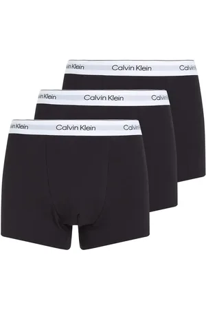 Calvin Klein – 3er-Pack Unterhosen aus Baumwollstretch in mit Abnähern und Logo
