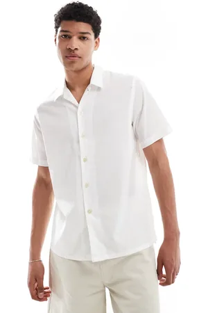 Paul Smith – Kurzärmliges lässiges Seersucker-Hemd in
