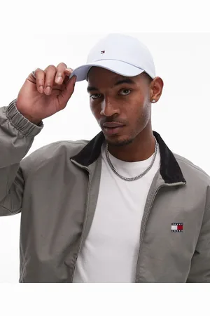 Tommy Hilfiger – Kappe in Pastellblau mit Flaggen-Logo