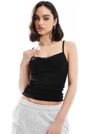 Cotton On Cotton On – Schlaf-Camisole in mit Rosendetail