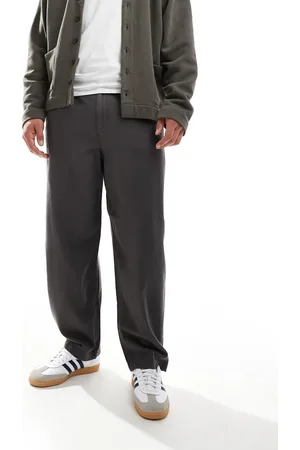 SELECTED – Locker geschnittene Hose in mit Faltendetails