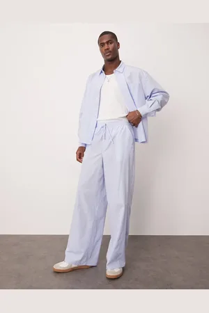 ASOS – Superweite Hose in gestreift, Kombiteil