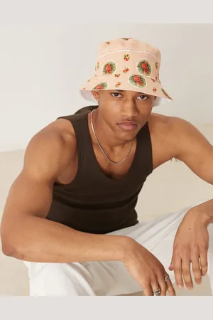 ASOS – Wendbarer Anglerhut mit Vintage-Früchteprint