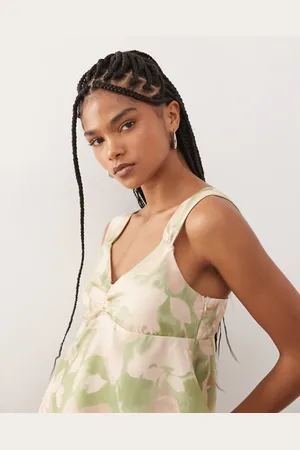 Reclaimed – Luftiges Camisole in mit Blumenmuster