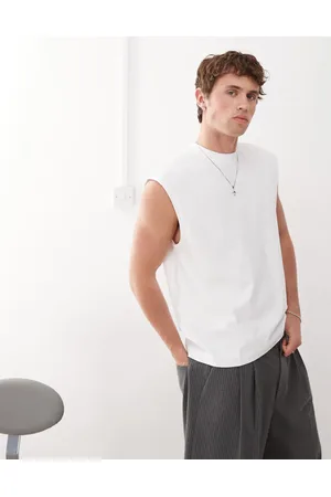Weekday – Ärmelloses Oversize-T-Shirt in