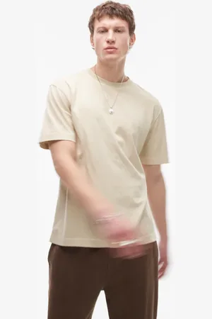 Topman – Oversize-T-Shirt in verwaschenem Steinbeige