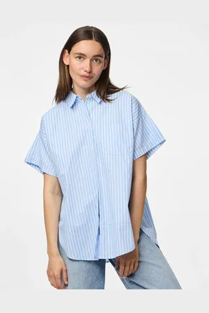 Pieces® – Hemdbluse in Glockenblumen