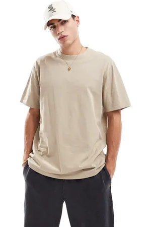 Threadbare – Oversize-T-Shirt in Beige