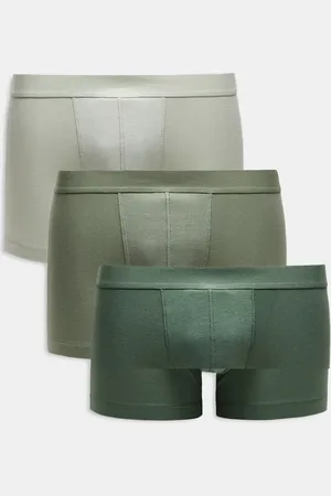 ASOS – 3er-Pack Unterhosen in Neutral