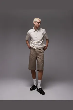 Dickies – Unionville – Work-Shorts in Hellbraun mit Bundfalten, 13 Zoll Schrittlänge