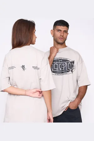Multiply Apparel – Spirit – Oversize-T-Shirt in Taubenweiß